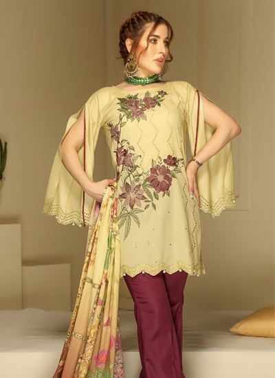 Lawn Chickenkari - Dress-04