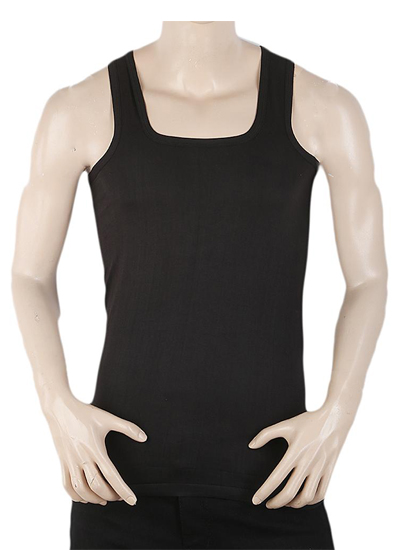 Daw Vest Sando - Black