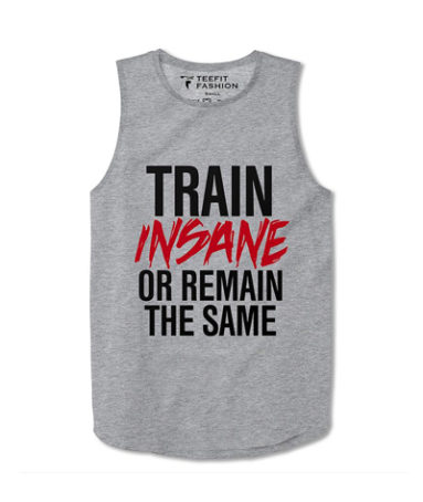 GREY TRAIN INSANE SLEEVELESS TOP