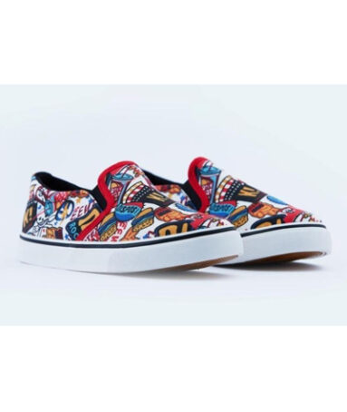 Graffiti Style Slip Ons