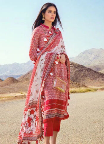 Gul Ahmed Printed Lawn Suit