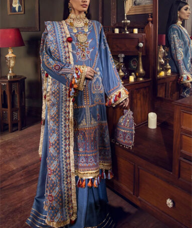 Ittehad Textiles Embroidered Velvet Suits