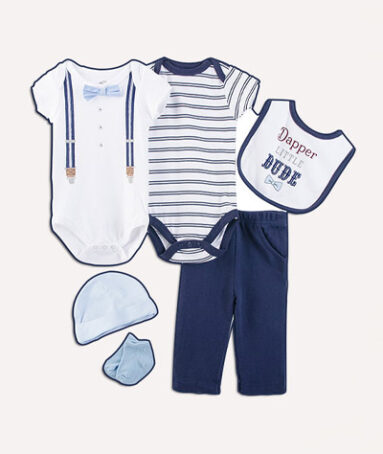 Boy Body Suit Multi Set