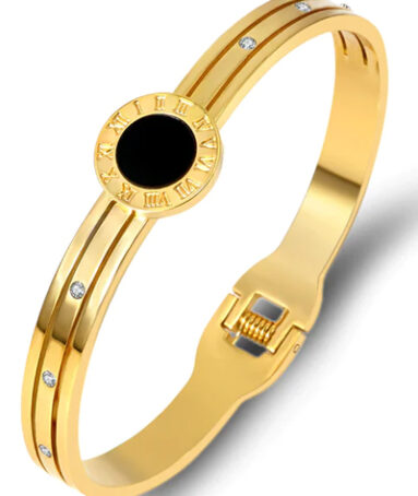 Adroit Gold Bangle For Women