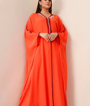 Grip Georgette kaftan Handworked Dress